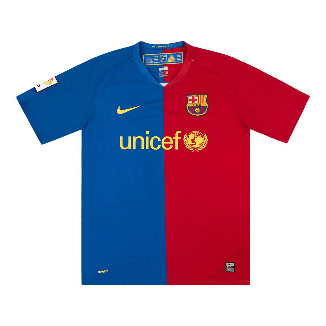 Retro FC Barcelona Thuisshirt 2008/09