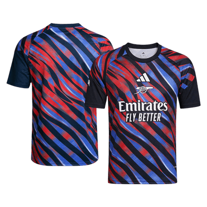 Arsenal Pre-Match Maillot 2025/26 Blue&Red Grande Taille