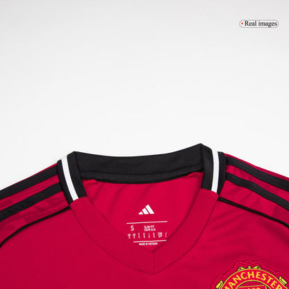 ŠEŠKO #30 Manchester United Thuisshirt 2025/26 Rood - Super Groot