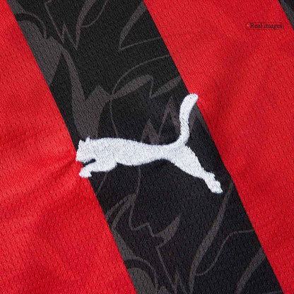 AC Milan Thuisshirt Kit 2025/26 Rood&Zwart