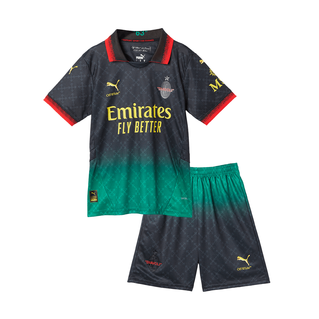 AC Milan Vierde Uitshirt Set 2024/25 Kinderen