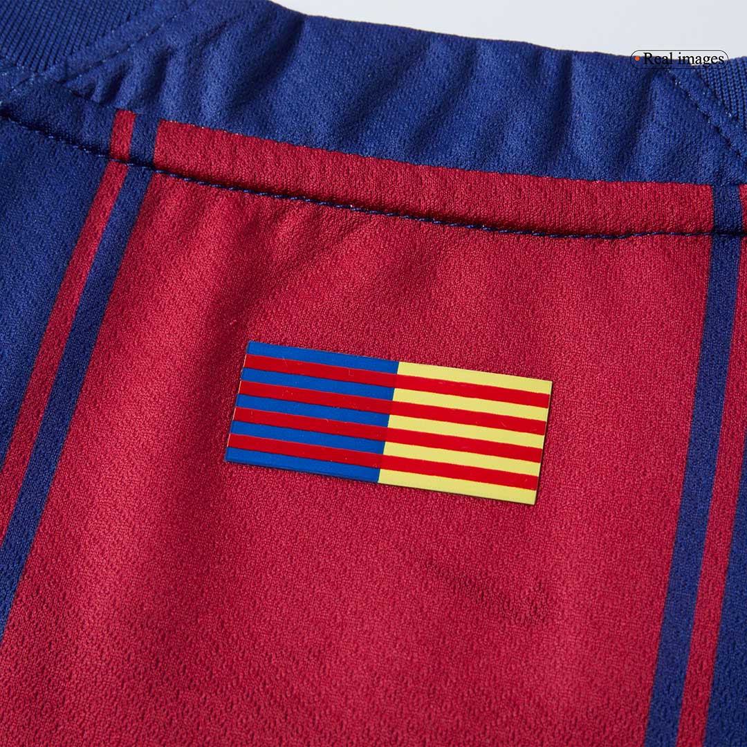 F.DE JONG #21 Barcelona Thuisshirt 2025/26 - UCL