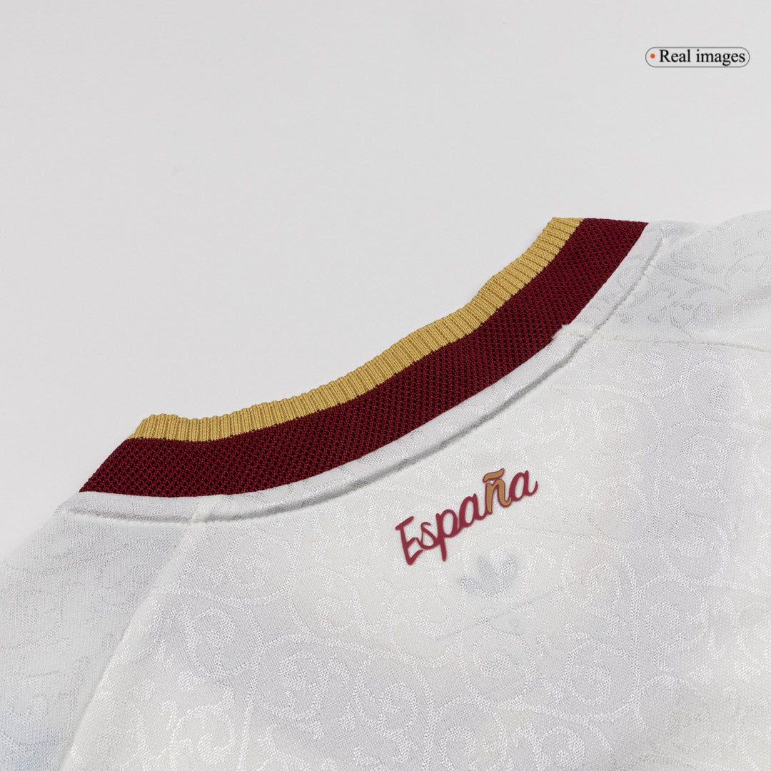 CUBARSÍ #22 Espagne Extérieur Maillot - Coupe du Monde 2026 Blanc Joueur