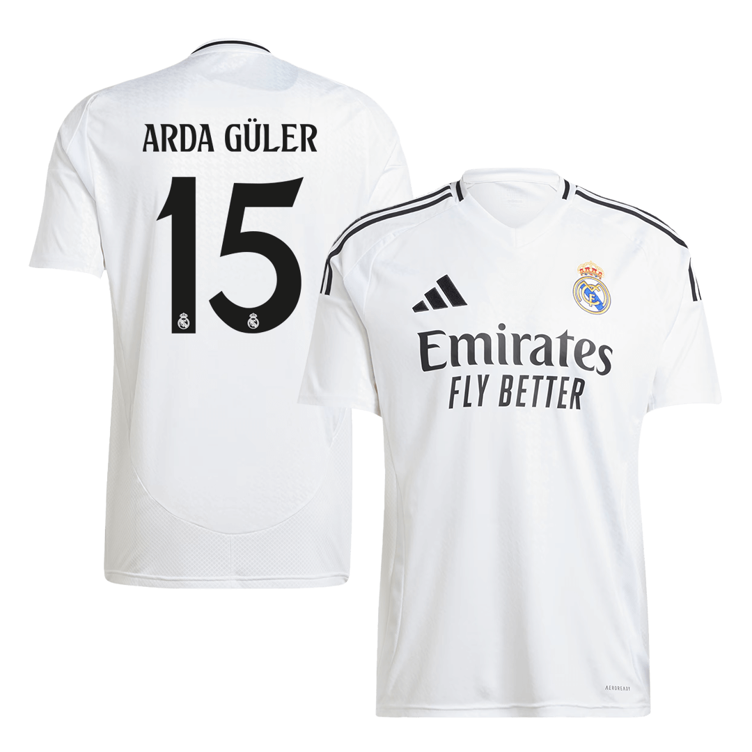 ARDA GÜLER #15 Real Madrid Thuisshirt 2024/25 - Super