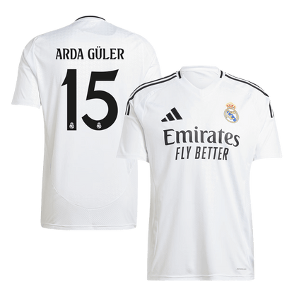 ARDA GÜLER #15 Real Madrid Thuisshirt 2024/25 - Super