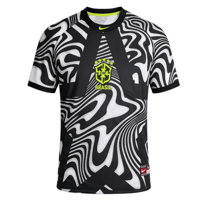 Brazilië Shirt - Wereldkampioenschap 2026 Zwart &Wit
