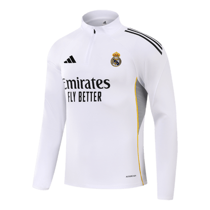 Real Madrid Sweatshirt Tenue 2025/26 Wit