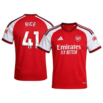 RICE #41 Arsenal Domicile Maillot 2026/27 Rouge