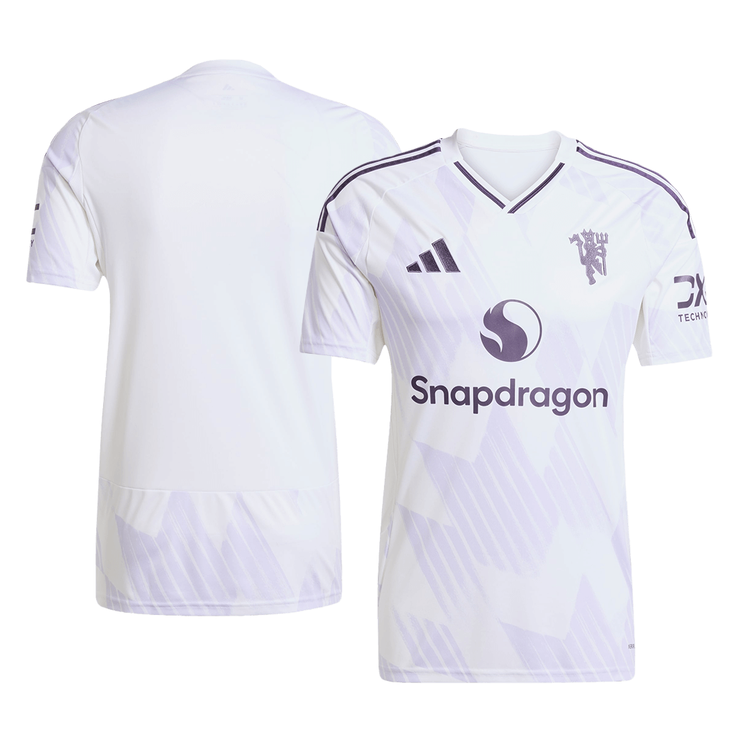 Manchester United Uitshirt 2025/26 Grote Maten