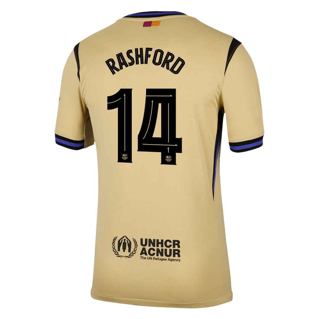 RASHFORD #14 Barcelona Uitshirt 2025/26 - UCL
