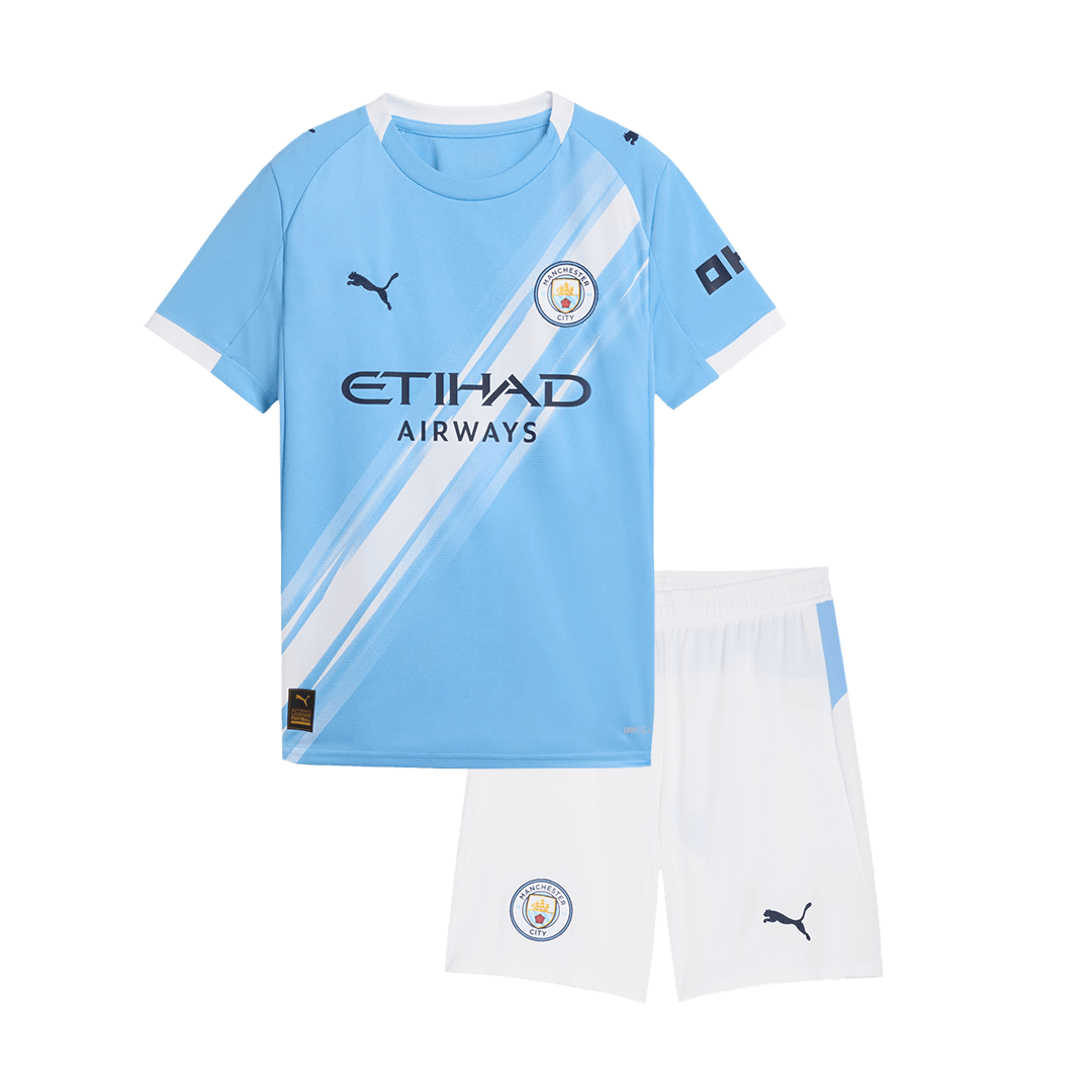 Manchester City Thuistenue Kit 2025/26 Junior