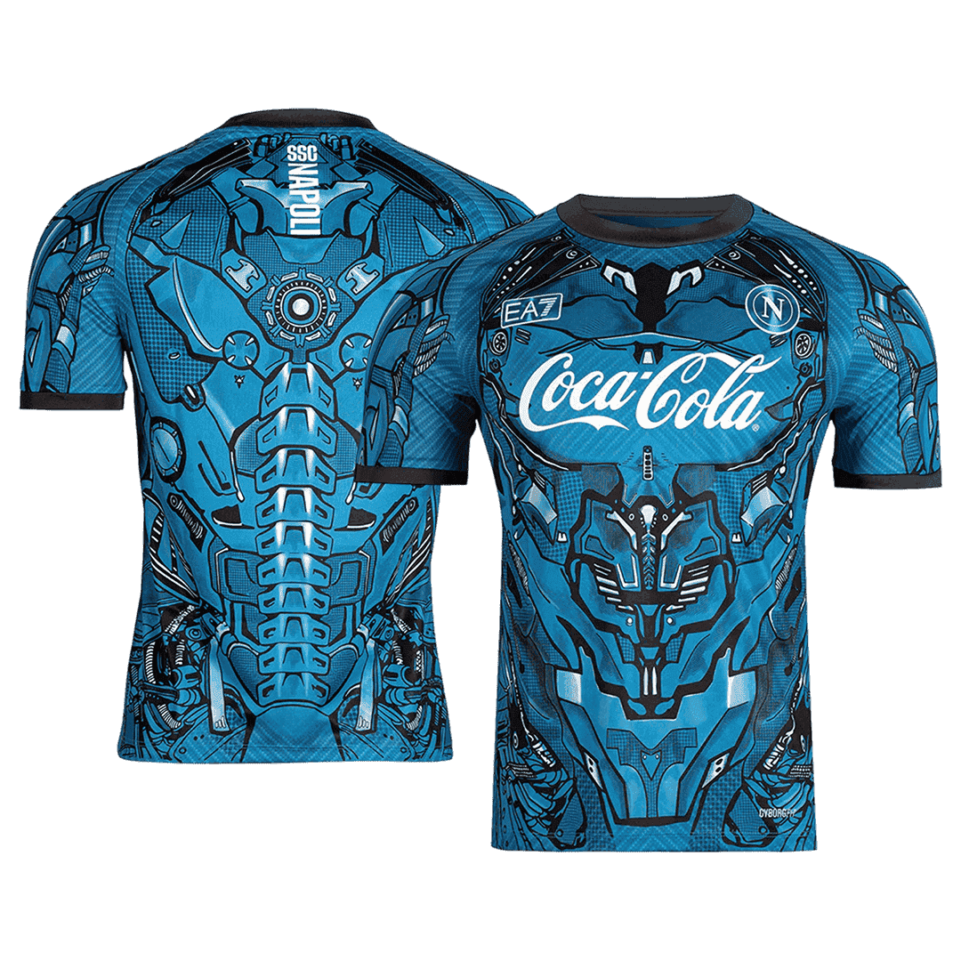 Napoli Pre-Match Shirt 2025/26 Blauw