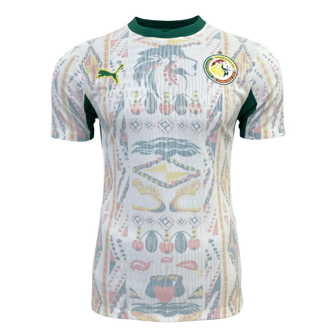 Senegal Thuisshirt WK 2026 Wit Speler