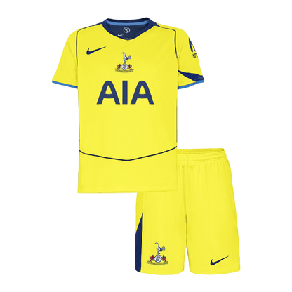 Tottenham Hotspur Tenue Thuisshirt 2025/26 Kids Geel