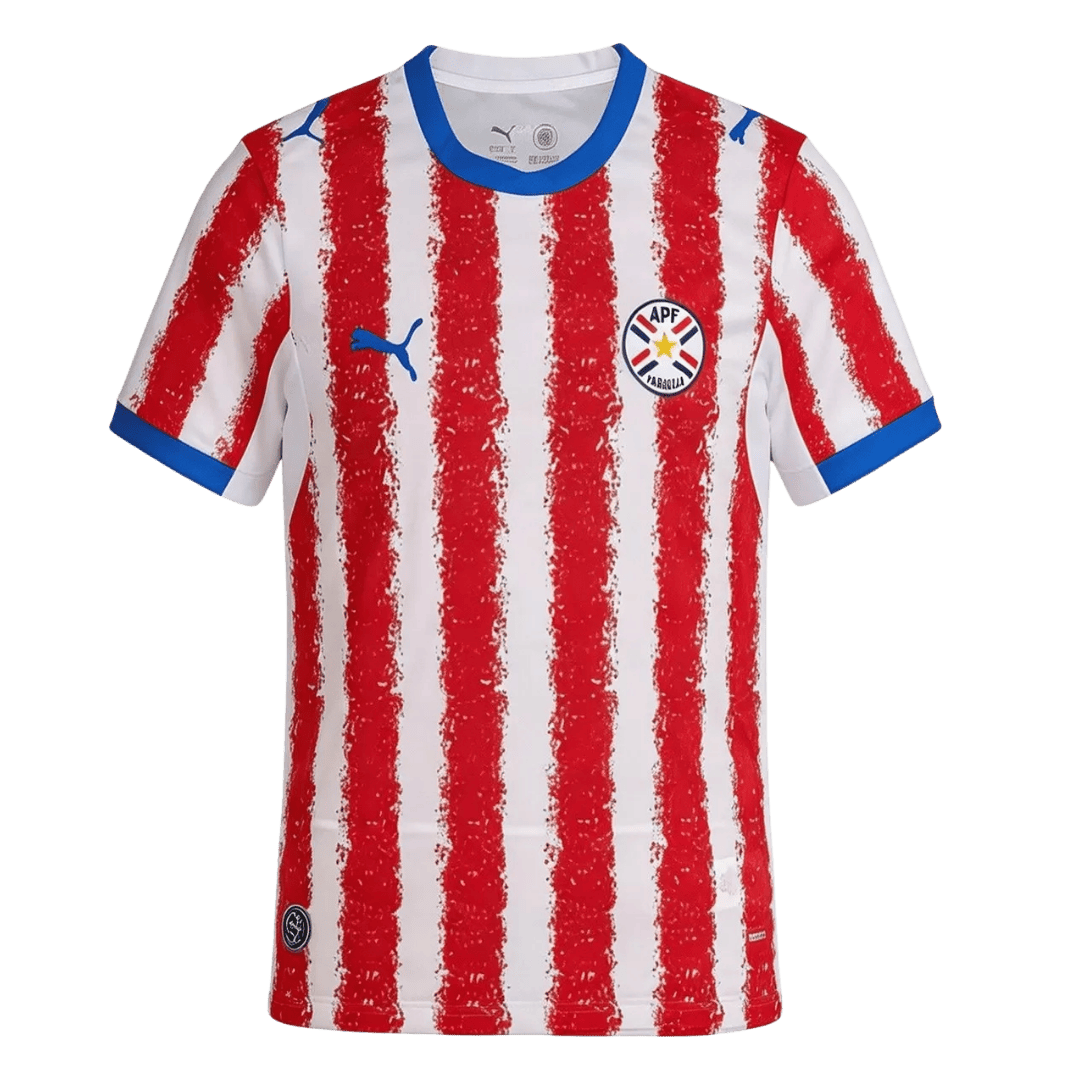 Paraguay Thuisshirt - Wereldkampioenschap 2026 Rood & Wit