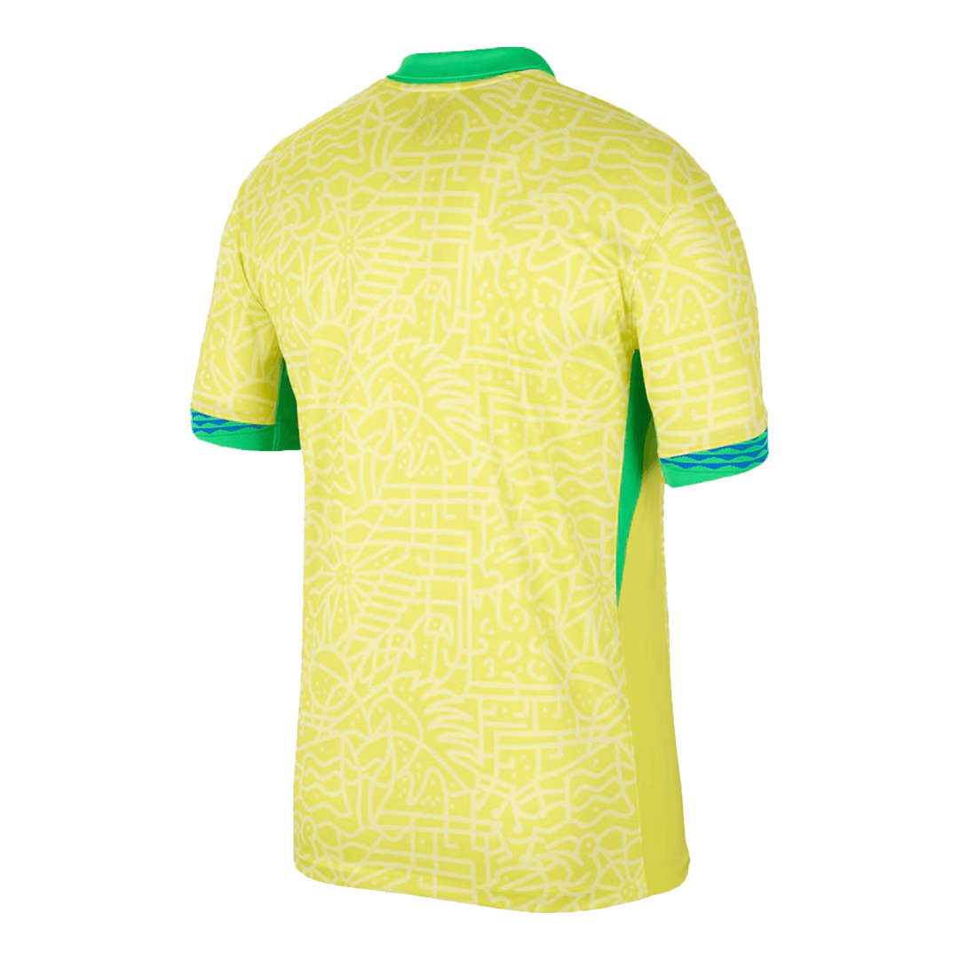 Brazilië Thuisshirt 2024 - Extra Grote Maat