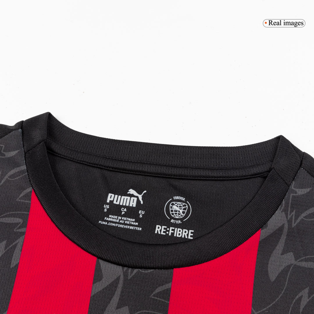 FOFANA #19 AC Milan Thuisshirt 2025/26 Rood&Zwart - Super