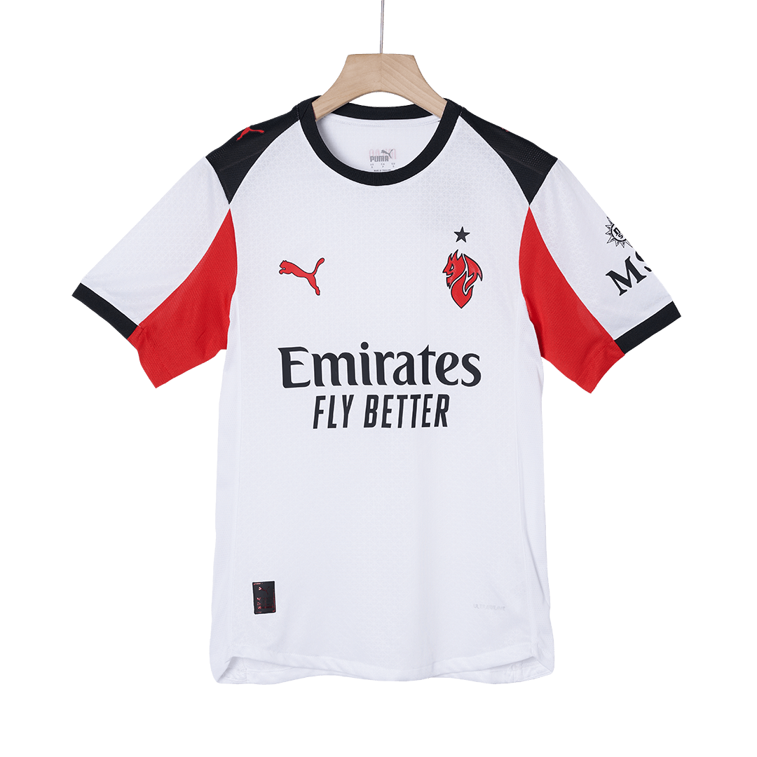 FOFANA #19 AC Milan Uitshirt 2025/26 Wit Authentiek