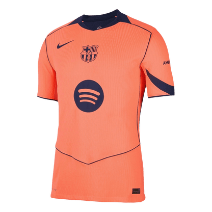 Barcelona Derde Thuisshirt 2025/26 Oranje Authentiek