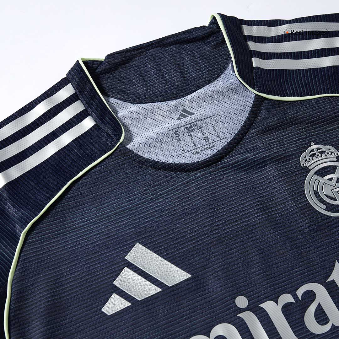 TCHOUAMENI #14 Real Madrid Uitshirt 2025/26 Marineblauw Authentiek