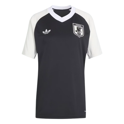 Japan Pre-Match Shirt - Wereldkampioenschap 2026 Zwart Grote Maat