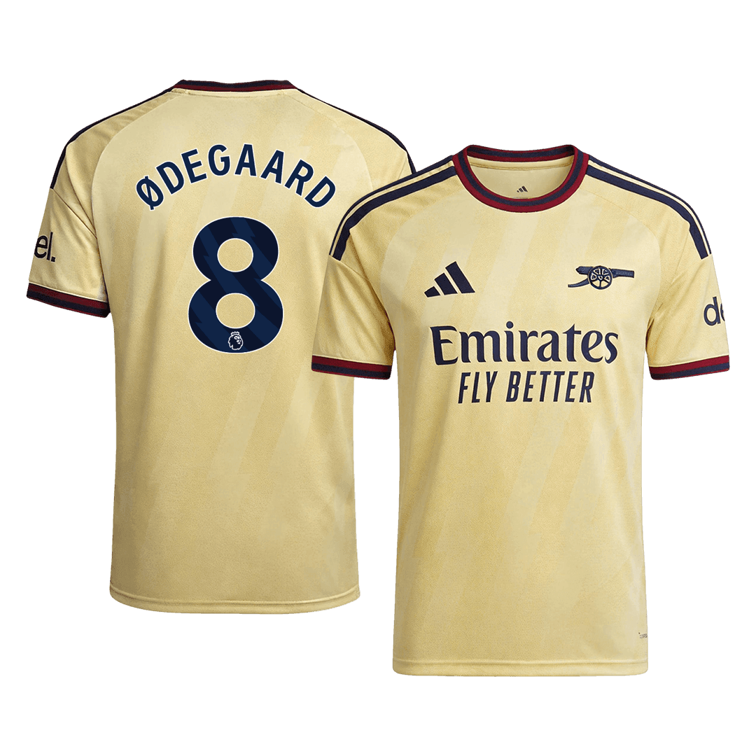 ØDEGAARD #8 Arsenal Third Maillot 2026/27 Jaune Joueur