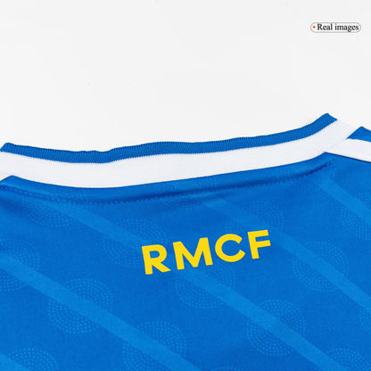 Real Madrid Derde Shirt Kit 2025/26 Kinder Blauw