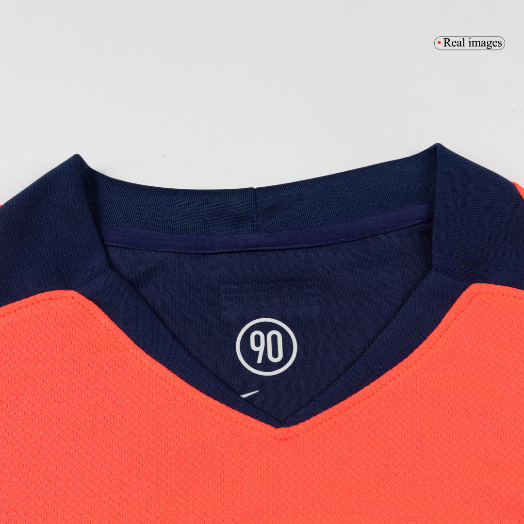 RAPHINHA #11 Barcelona Derde Thuisshirt 2025/26 Oranje - UCL