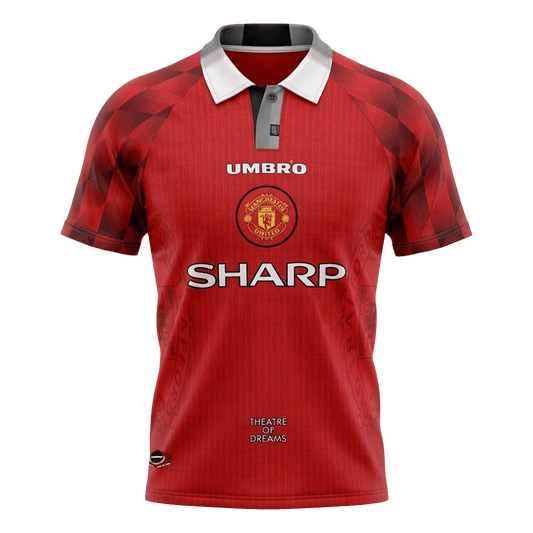 Retro Manchester United Thuisshirt 1996/97 Rood