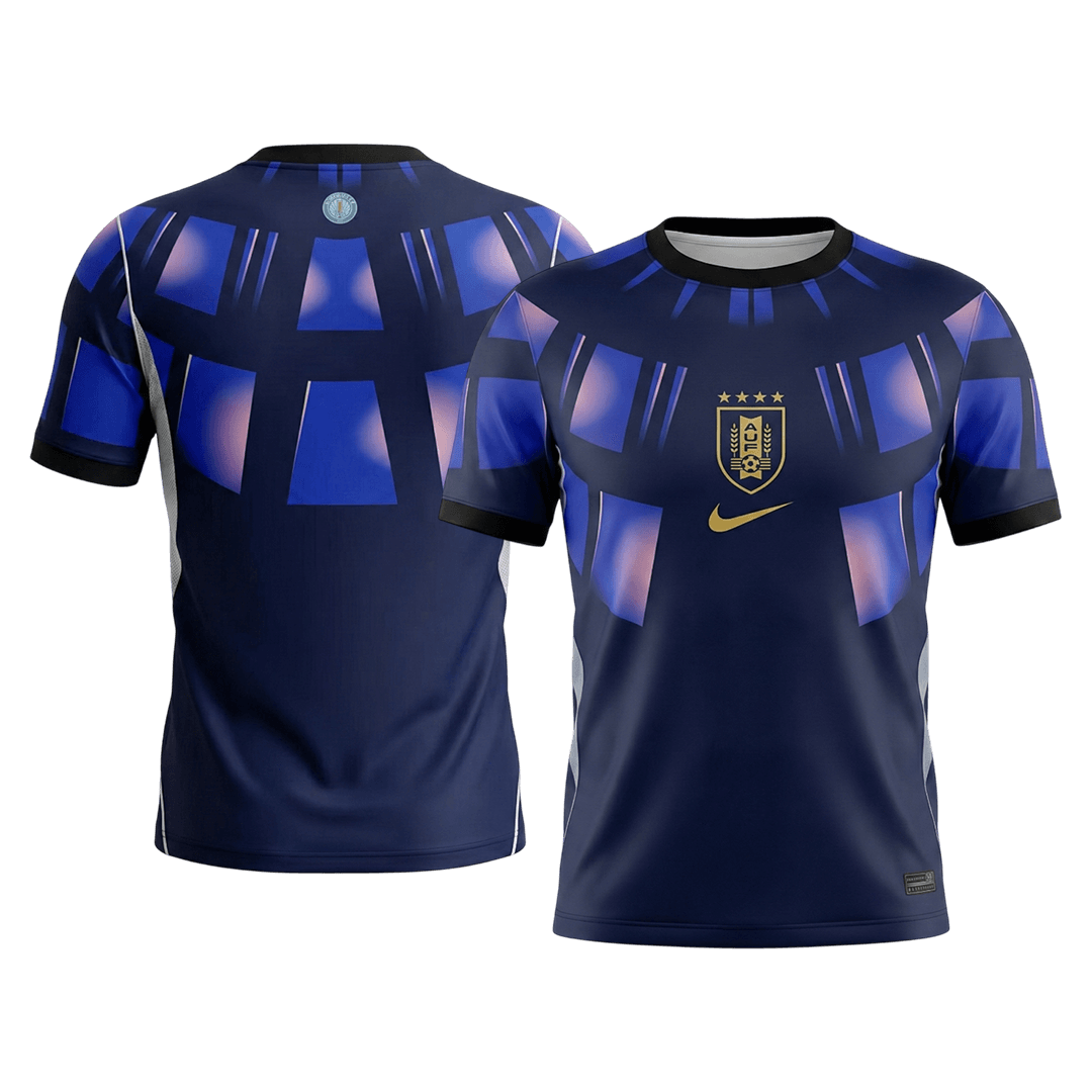 Uruguay Uitshirt - Wereldkampioenschap 2026 Marineblauw