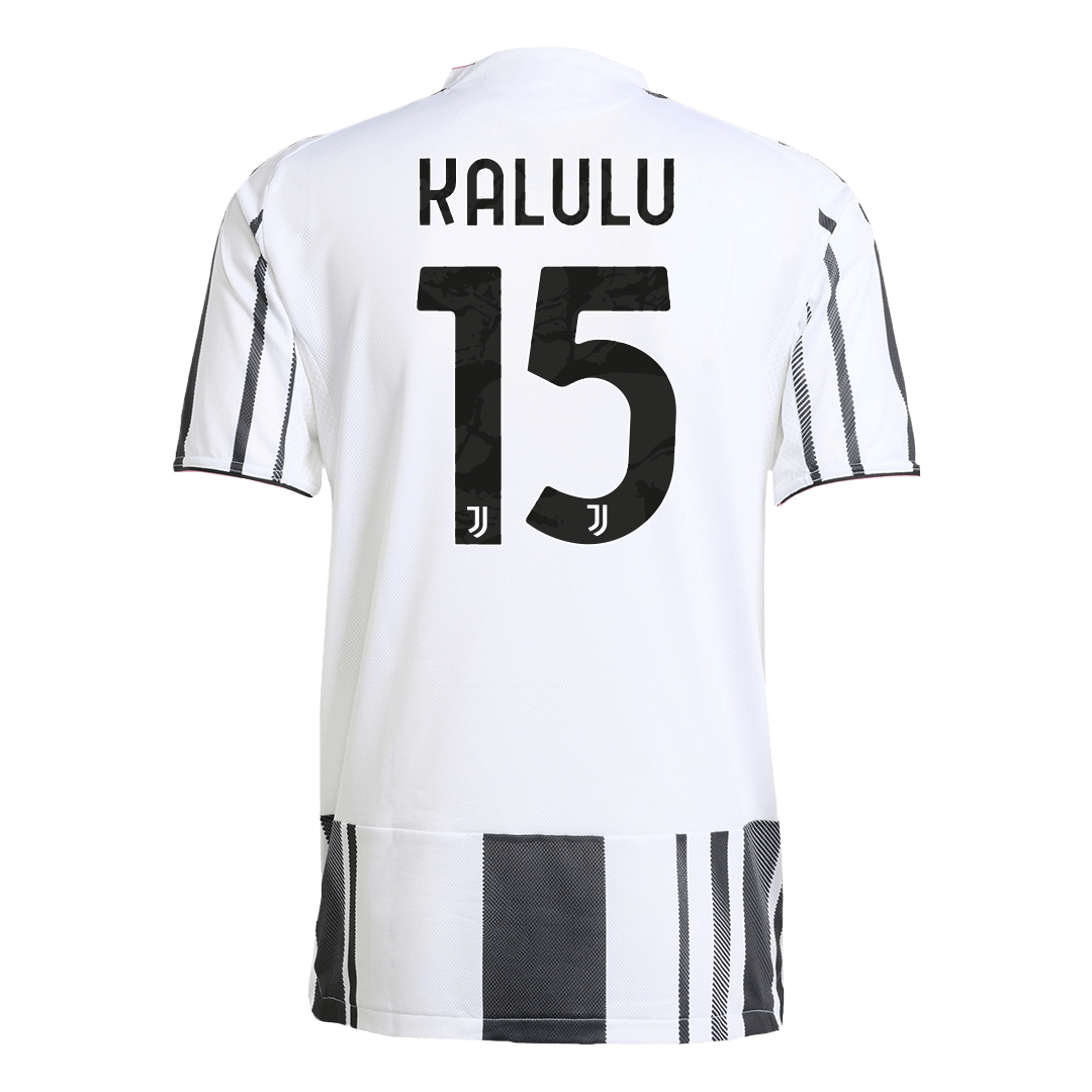 KALULU #15 Juventus Thuisshirt 2025/26 Zwart&Wit Authentiek