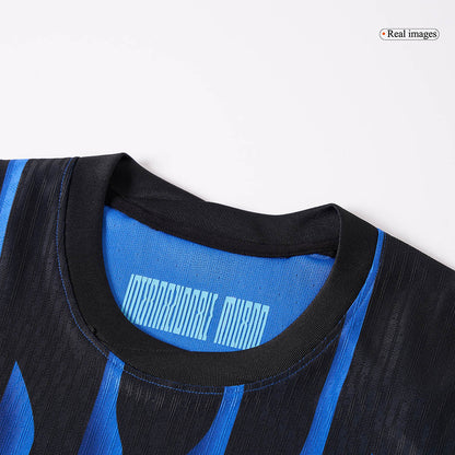 PAVARD #28 Inter Milan Thuisshirt 2025/26 Blauw&Zwart Authentiek
