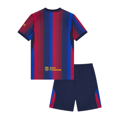 Barcelone Domicile Maillot Kit 2026/27 Enfant Rouge&Bleu