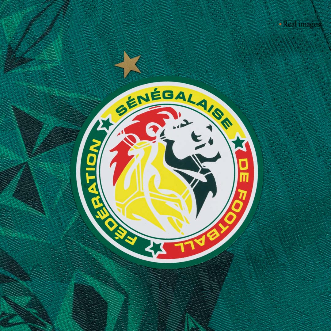 Senegal Uit Thuisshirt Wereldbeker 2026 Groen Speler