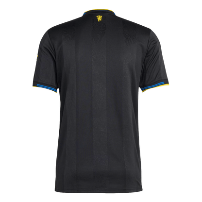 Manchester United Derde Shirt 2025/26 Zwart Authentiek