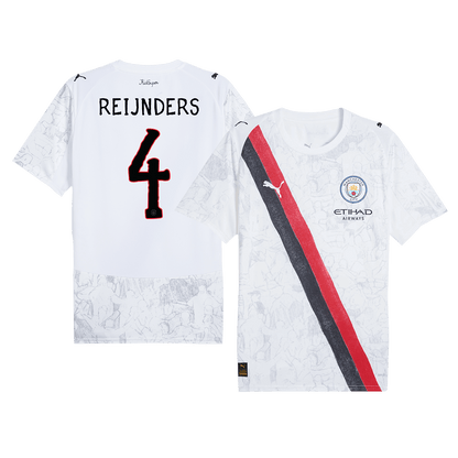 REIJNDERS #4 Manchester City Thuisshirt 2025/26 Wit - Club World Cup