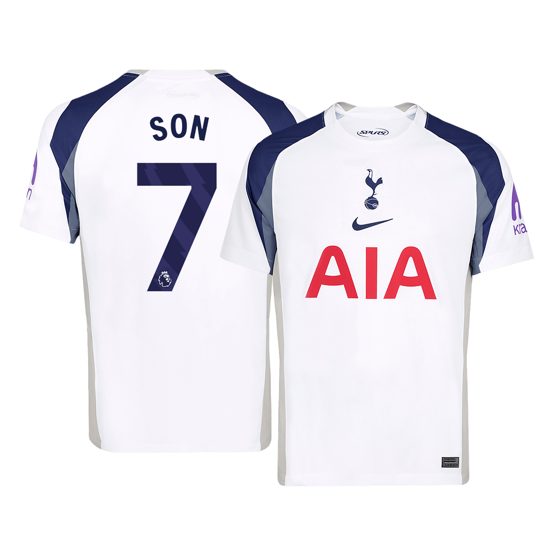Zijn #7 Tottenham Hotspur Thuisshirt 2025/26 Grote Maten