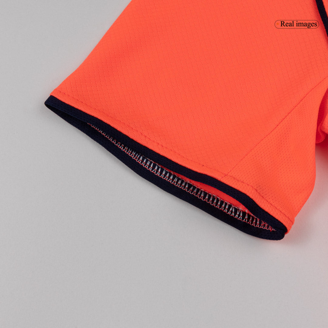 Barcelona Derde Thuisshirt Kit 2025/26 Kinderen Oranje