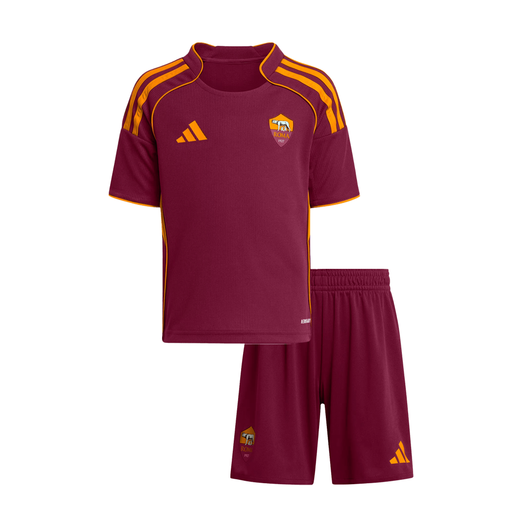 Roma Thuisshirt Kit 2025/26 Junior Rood