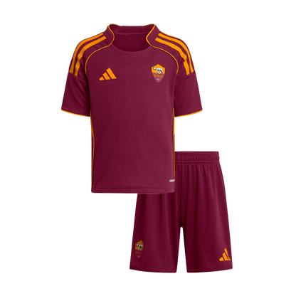 Roma Thuisshirt Kit 2025/26 Junior Rood