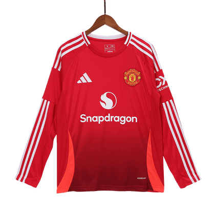 Manchester United Domicile Maillot Manches Longues 2024/25