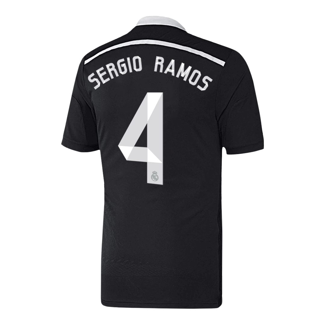SERGIO RAMOS #4 Retro Real Madrid Derde Thuisshirt 2014/15