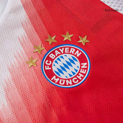 UPAMECANO #2 München Thuisshirt 2025/26 Rood Speler