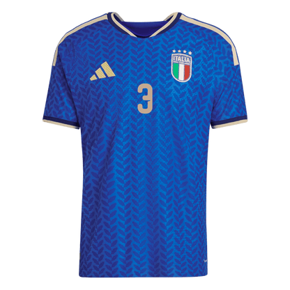 DIMARCO #3 Italië Thuistenue WK 2026 Blauw Speler