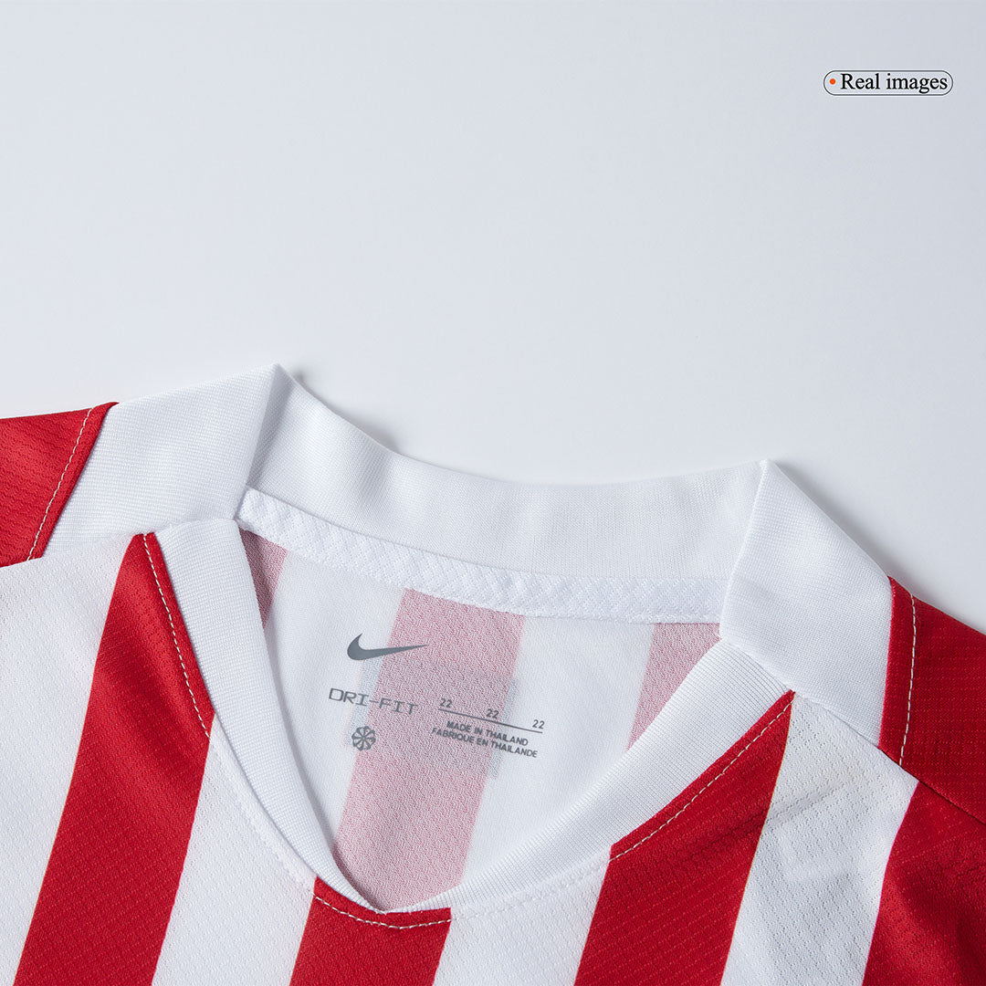 Atlético Thuisshirt Tenue 2025/26 Kinderen Rood&Wit