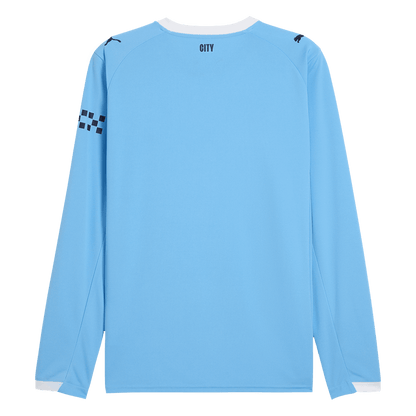 Manchester City Thuisshirt Lange Mouwen 2025/26