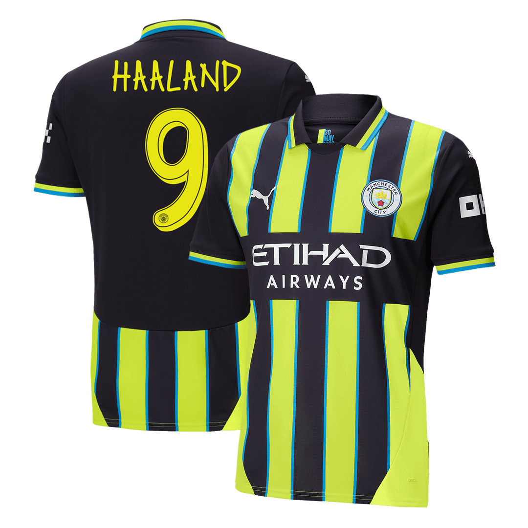 HAALAND #9 Manchester City Extérieur Maillot 2024/25 - UCL - Mon Maillot Foot Store
