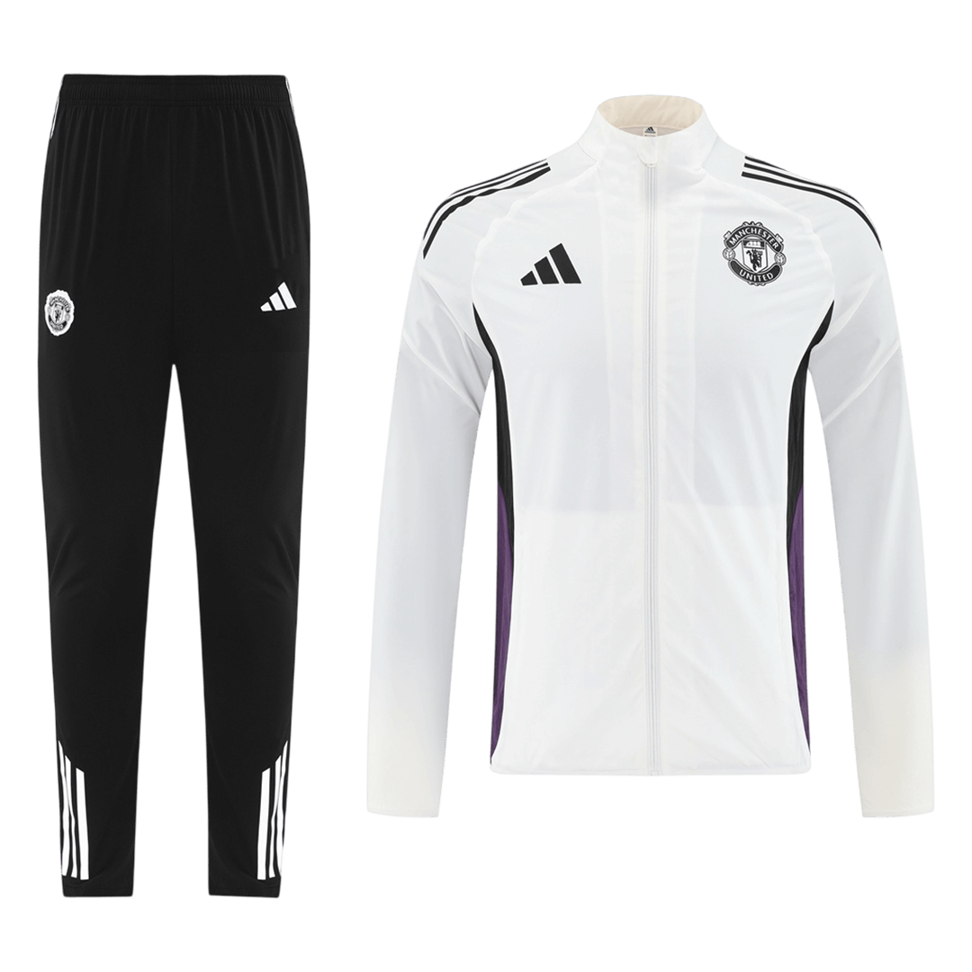 Manchester United Sweatshirt Kit 2025/26 Wit