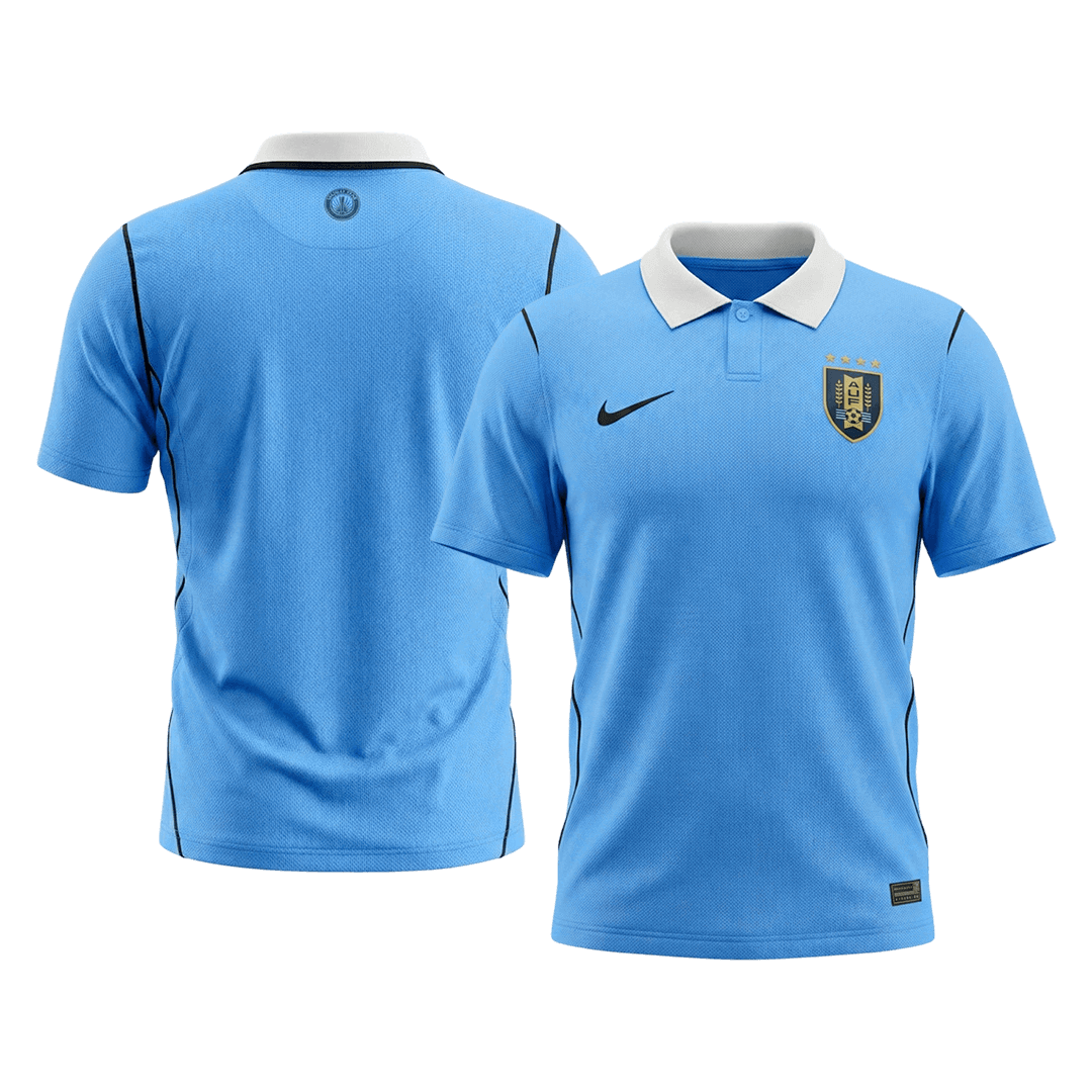 Uruguay Thuisshirt - Wereldkampioenschap 2026 Blauw
