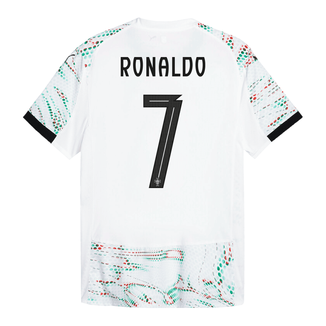 RONALDO #7 Portugal Uit Maillot 2025 Authentiek